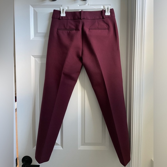 Ann Taylor Burgundy Trousers - Picture 7 of 8
